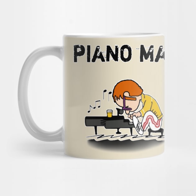 Piano man by Yadh10